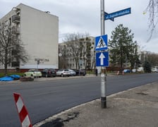 Ulica Bezpieczna w przedostatni dzień remontu